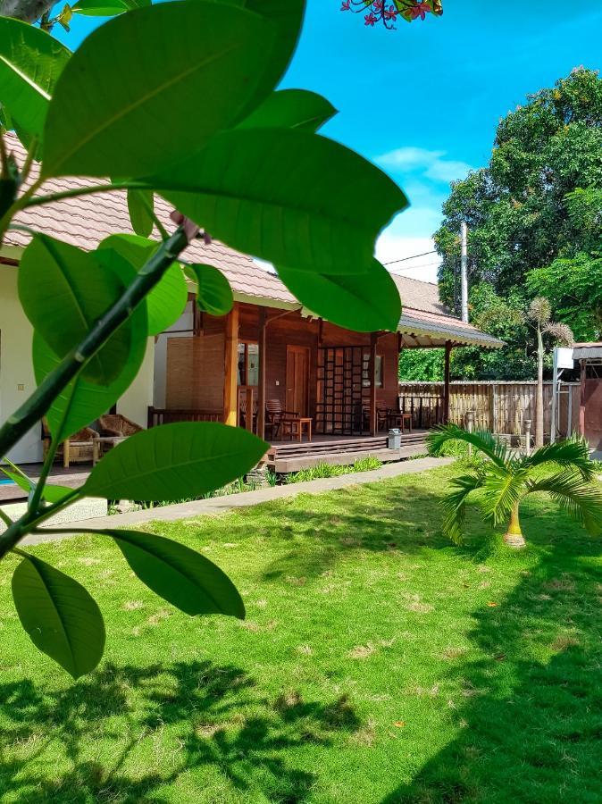Leaf Coco Bungalow Gili Air Exteriör bild