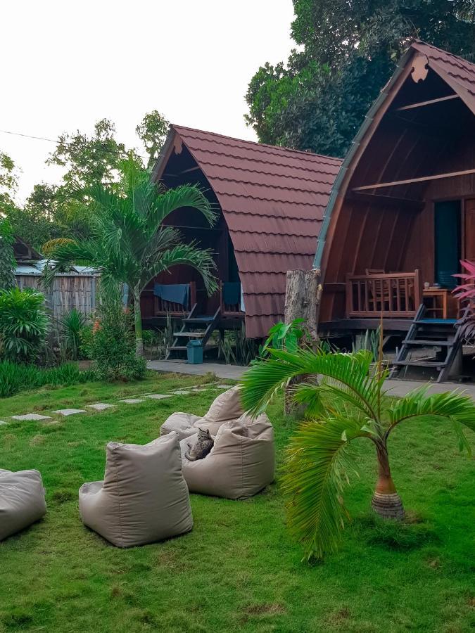 Leaf Coco Bungalow Gili Air Exteriör bild