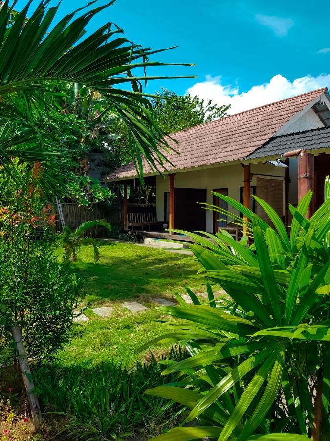 Leaf Coco Bungalow Gili Air Exteriör bild